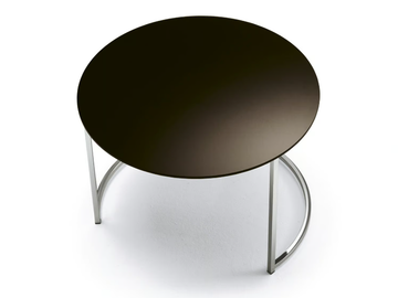 CIN CIN - Low round glass coffee table by Pacini & Cappellini - view 2